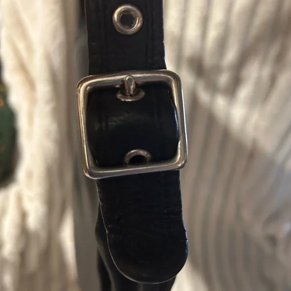 Coach Vintage  Black Leather purse - Picture 8 of 9